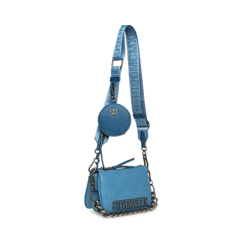 STEVE MADDEN Bminiroy Crossbody Bag Light Blue Farby Leta