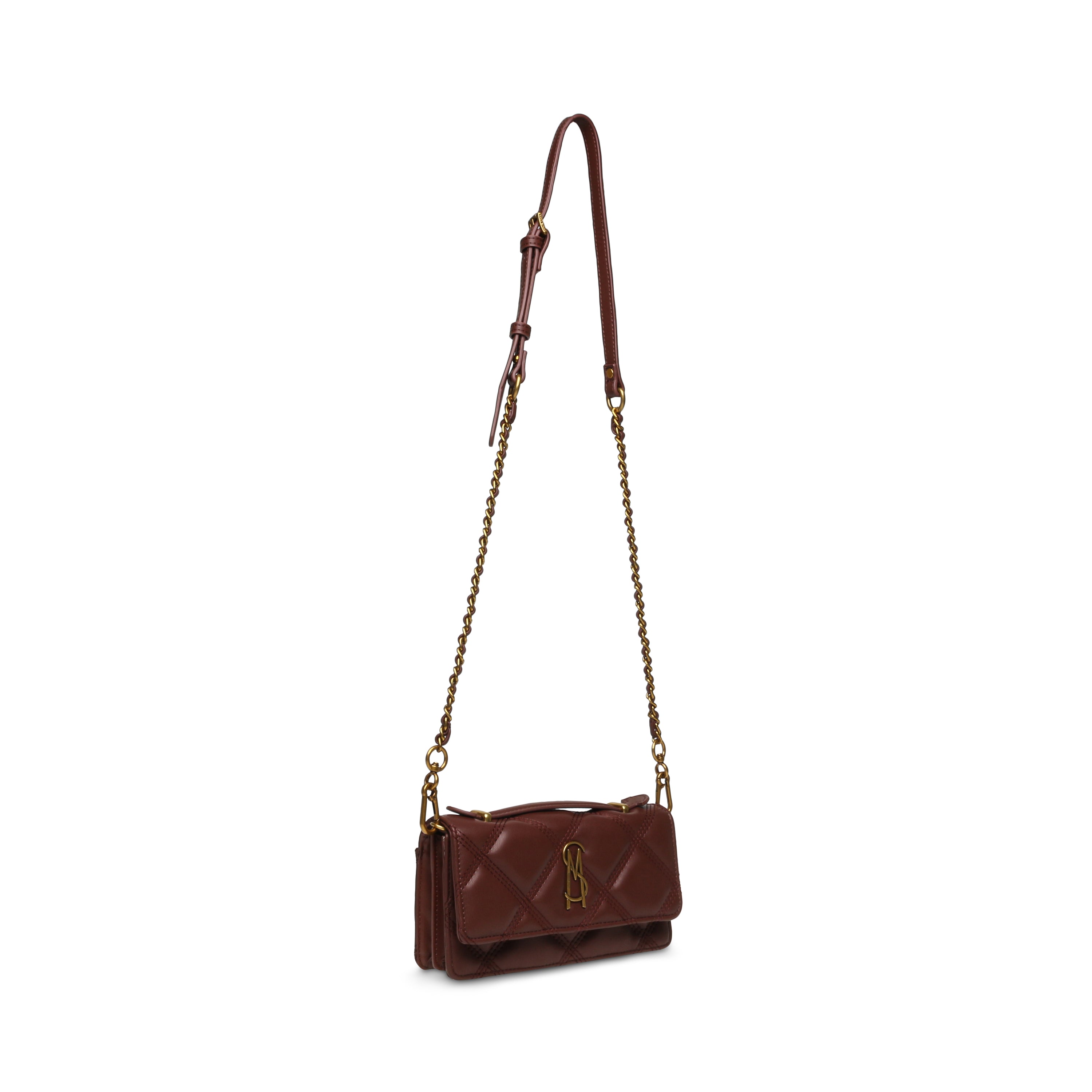 Bjeffa Crossbody Bag Chocolate- Hover Image