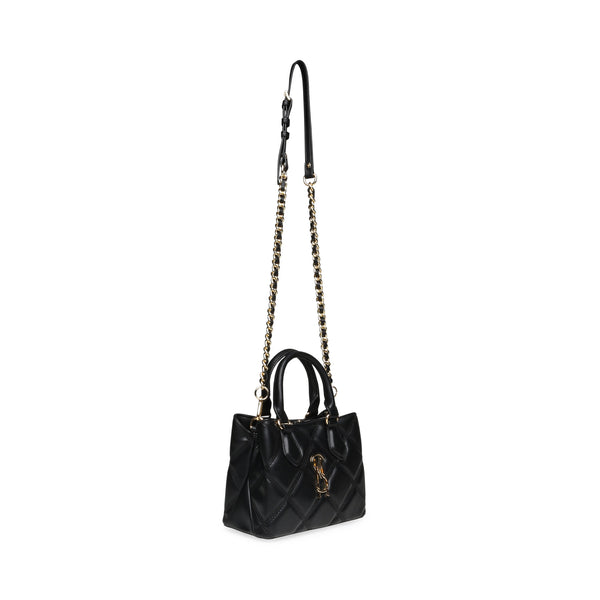 BSATORI CROSSBODY BAG BLACK/GOLD - Steve Madden Polska