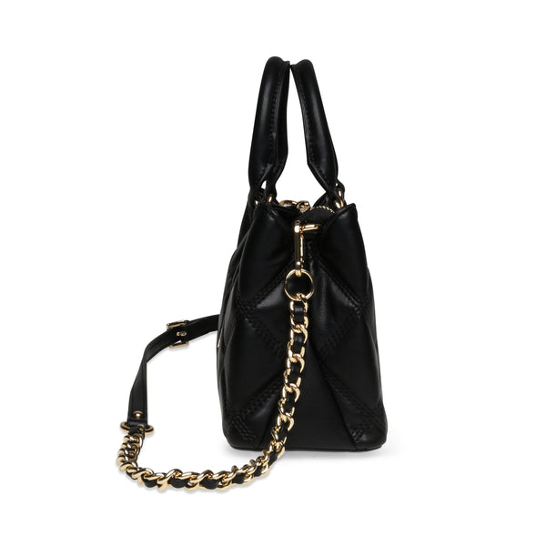 BSATORI CROSSBODY BAG BLACK/GOLD - Steve Madden Polska