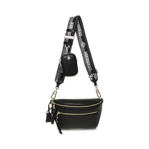 STEVE MADDEN Bclarke Crossbody Bag Black/Gold BLACK