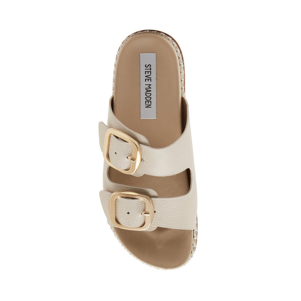 Satano Sandal Bone Leather - Steve Madden Polska