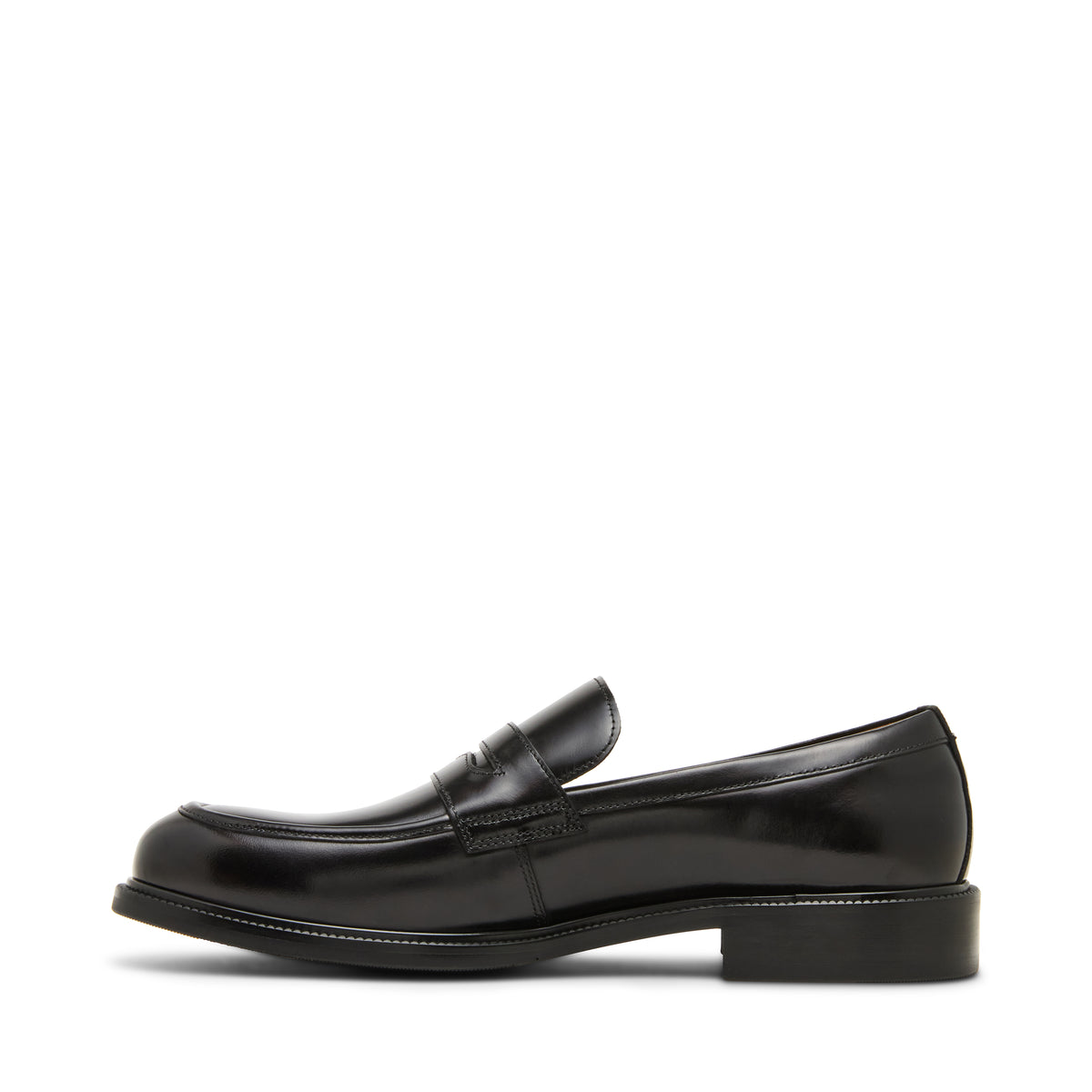 Auburn Flat Shoe BLACK LEATHER - view 6