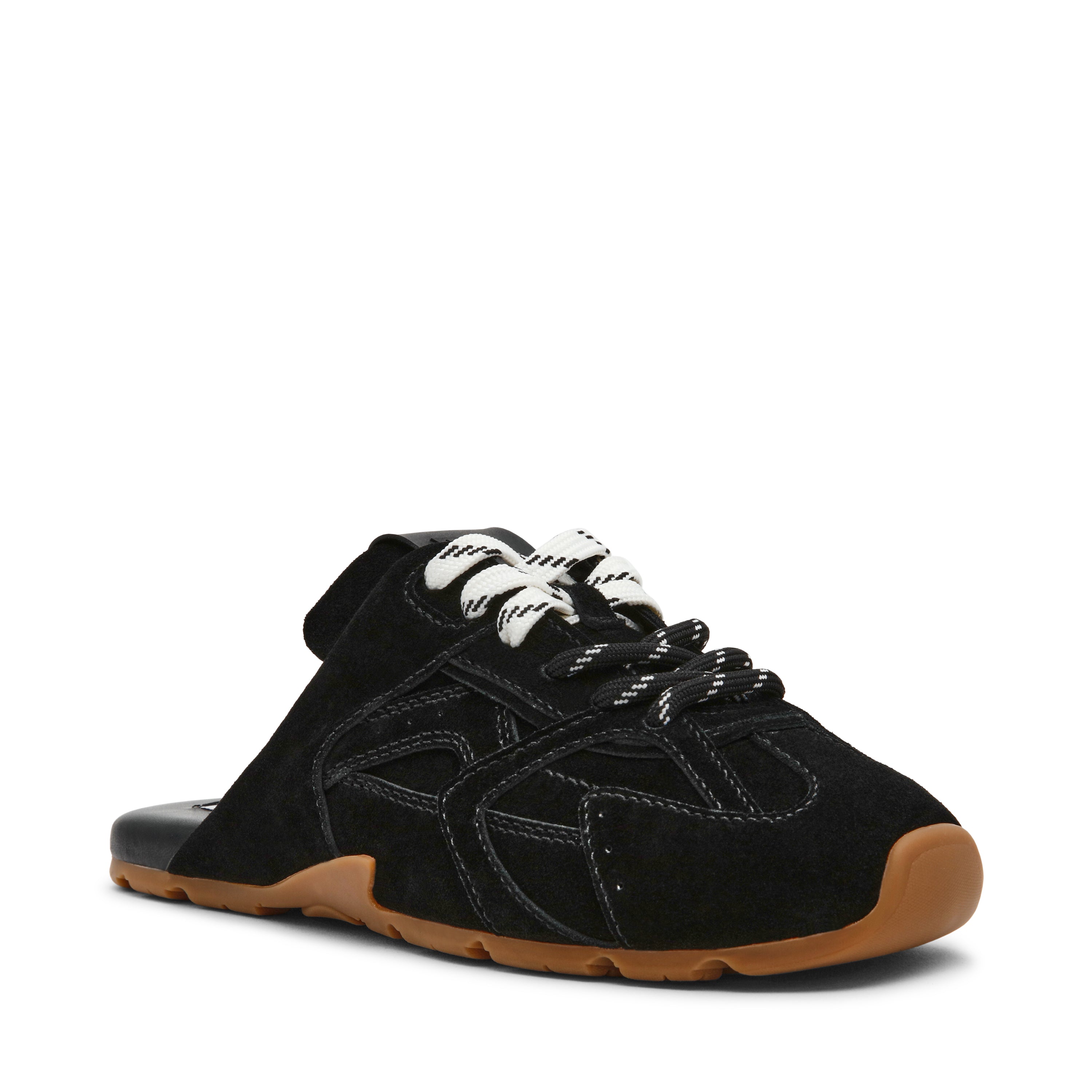 Asiel-Mule Sneaker BLACK SUEDE - view 2