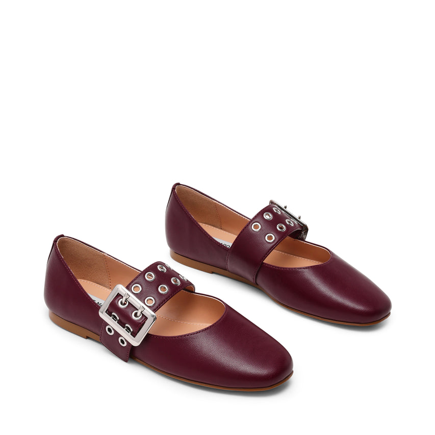 Atlantica Flat Shoe CHERRY LACQ LE