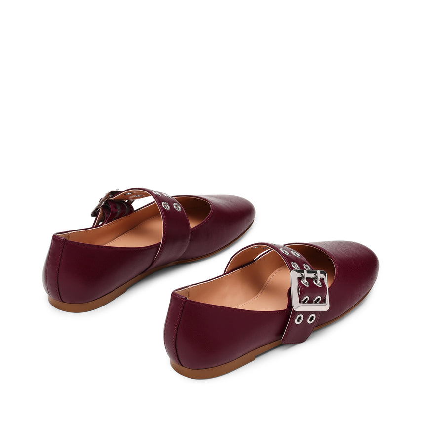 Atlantica Flat Shoe CHERRY LACQ LE