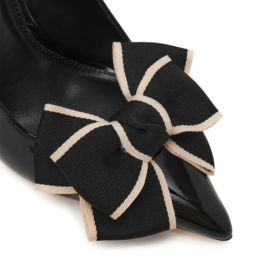 Balina Pump BLACK PATENT - view 5