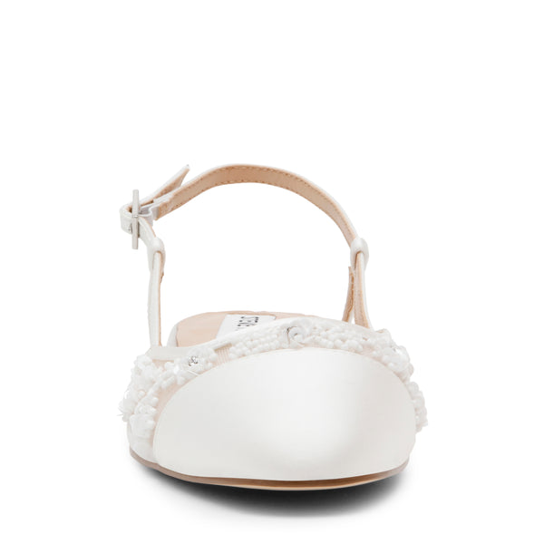 Belinda-MF Flat Shoe IVORY