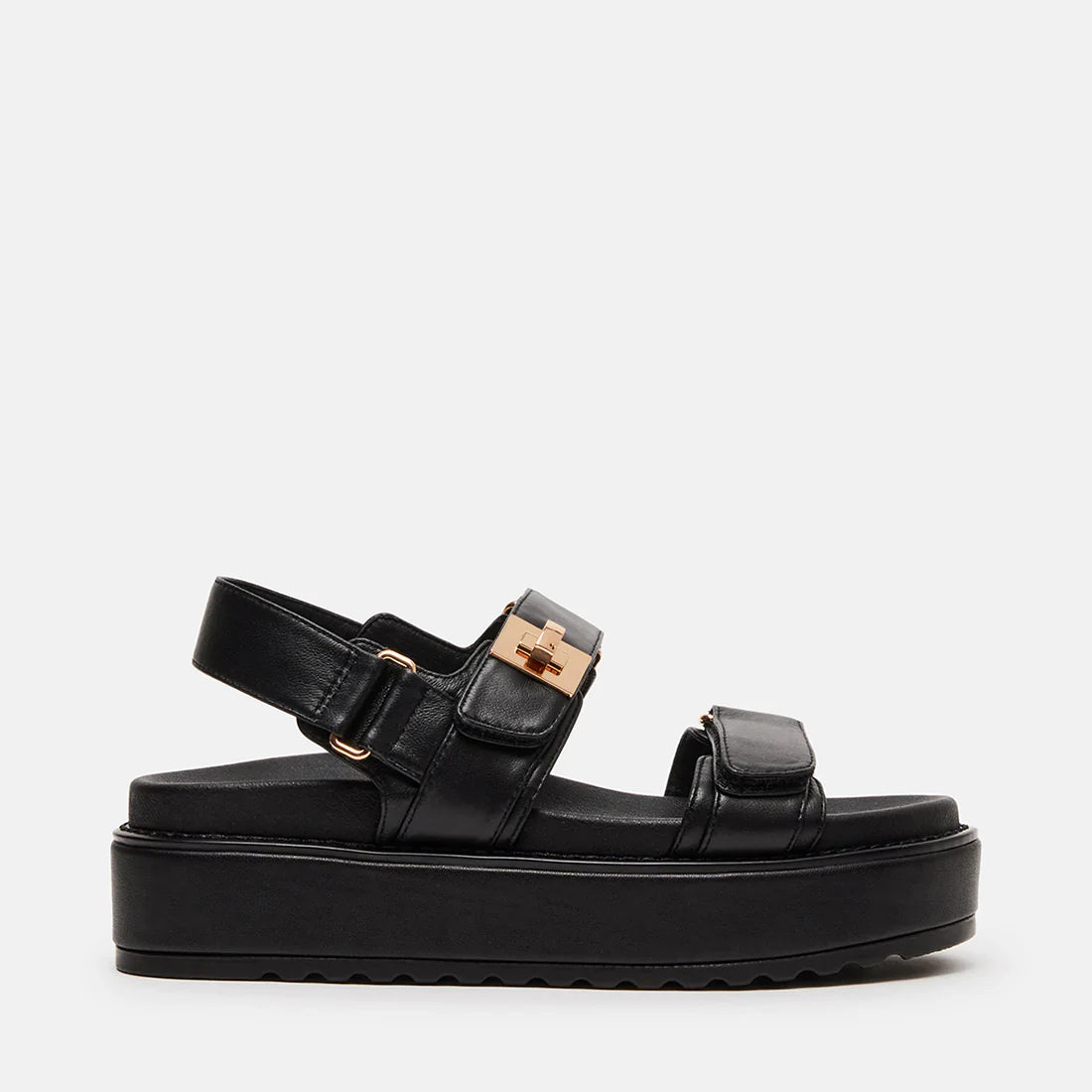 BIGMONA SANDAL BLACK LEATHER