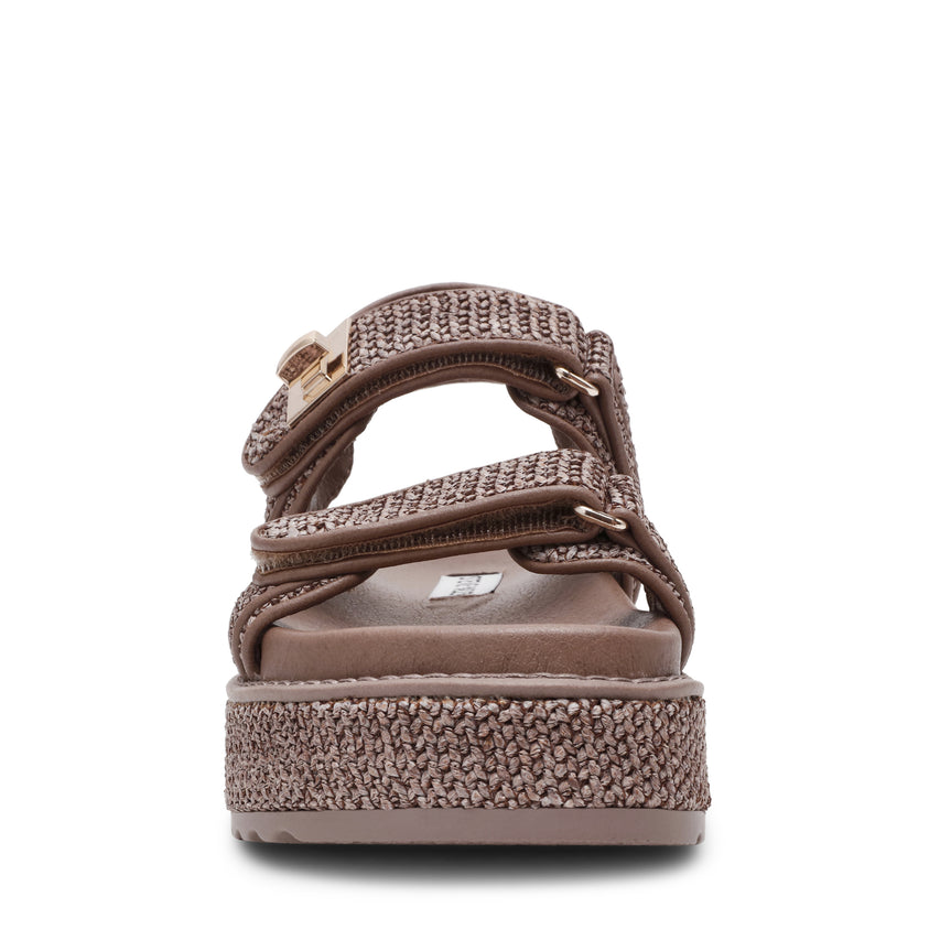 Bigmona Sandal CHARCOAL RAFFIA - view 3