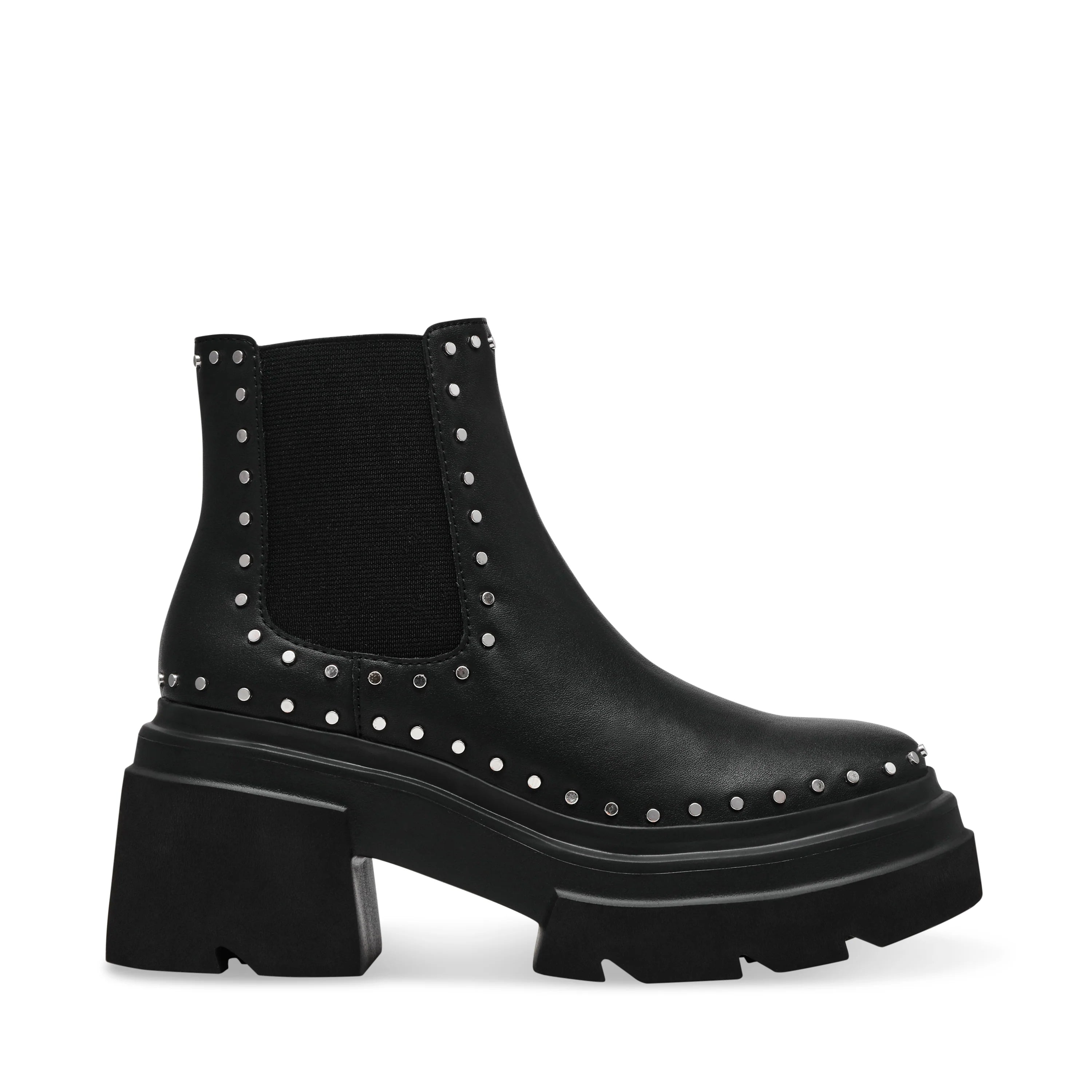 BING BANG-S CHELSEA BOOTS BLACK WITH STUDS