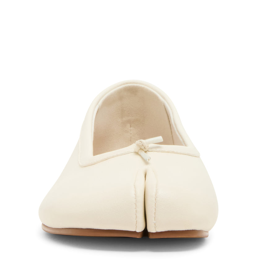 Carin Flat Shoe BONE LEATHER - view 3