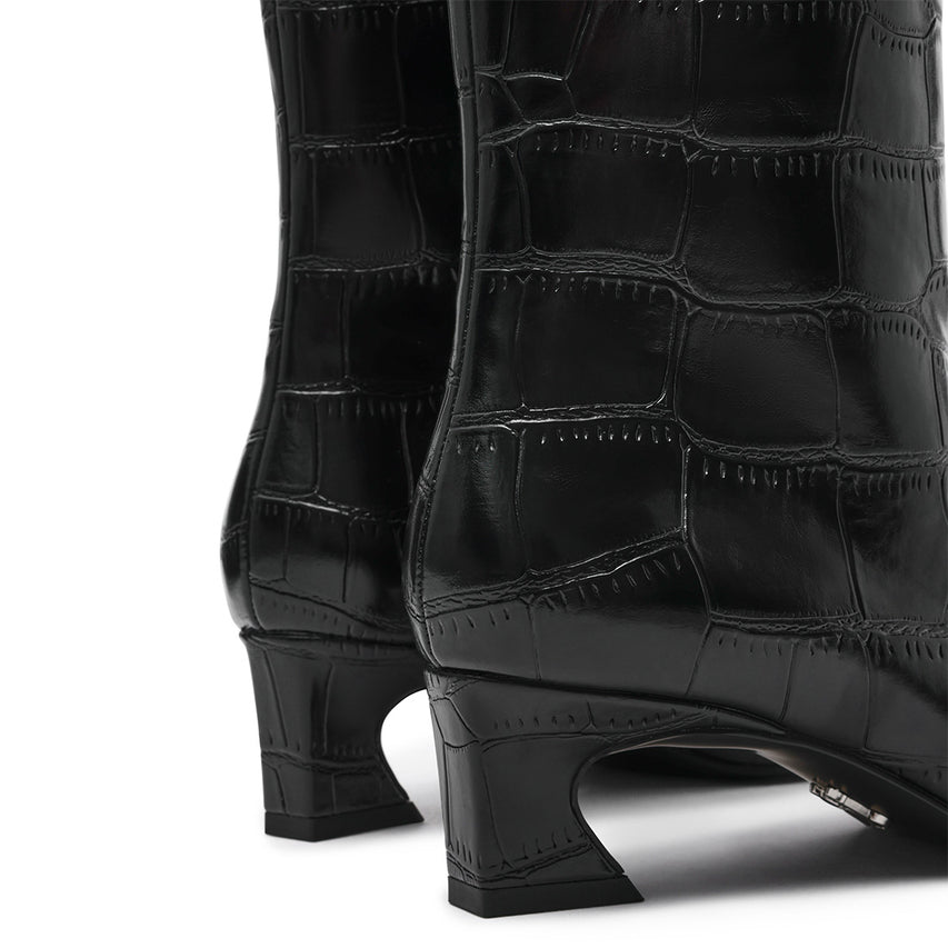 Carousel Bootie BLACK SNAKE - view 5