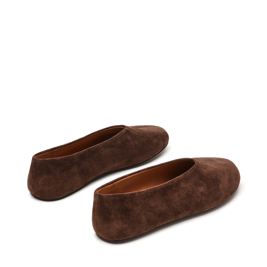 Cyntra Flat Shoe BROWN SUEDE - view 4