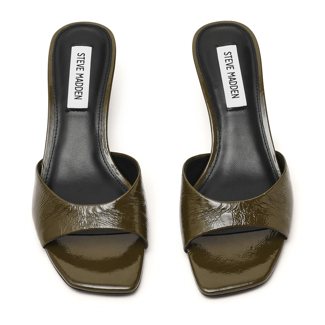 Hints Mule DK OLIVE CRINKLE LEATHER - view 4
