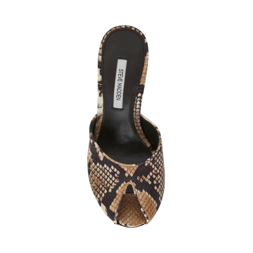 Jaylee Mule TAN SNAKE - view 3