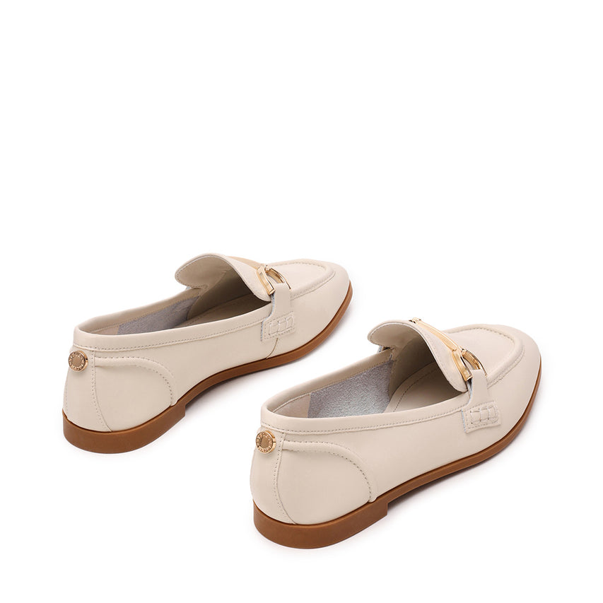 Keli Flat Shoe BONE LEATHER - view 4
