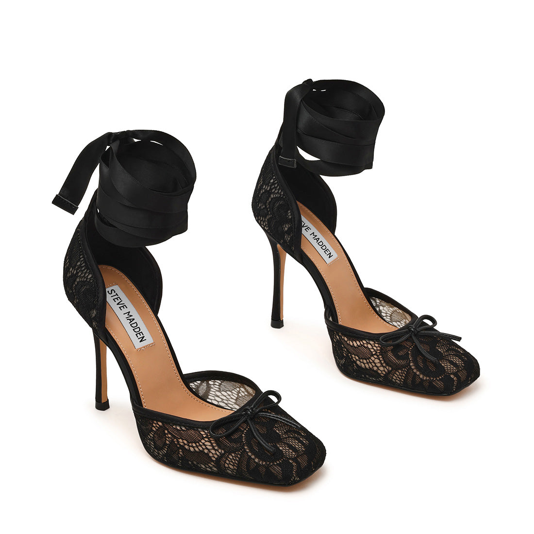 Larina Pump BLACK LACE - view 2