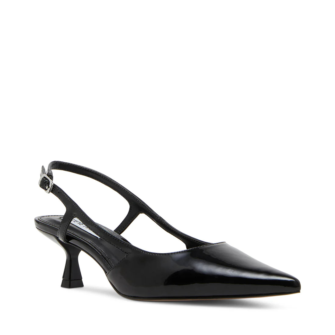 LEGACI SLINGBACK BLACK PATENT- Hover Image