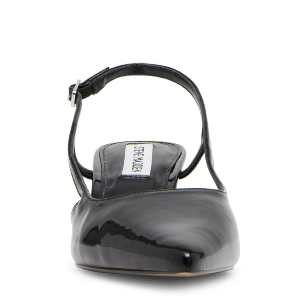 LEGACI SLINGBACK BLACK PATENT