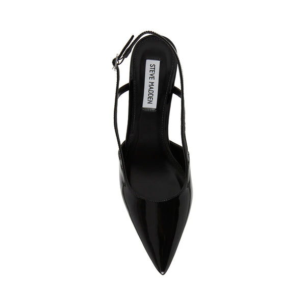 LEGACI SLINGBACK BLACK PATENT