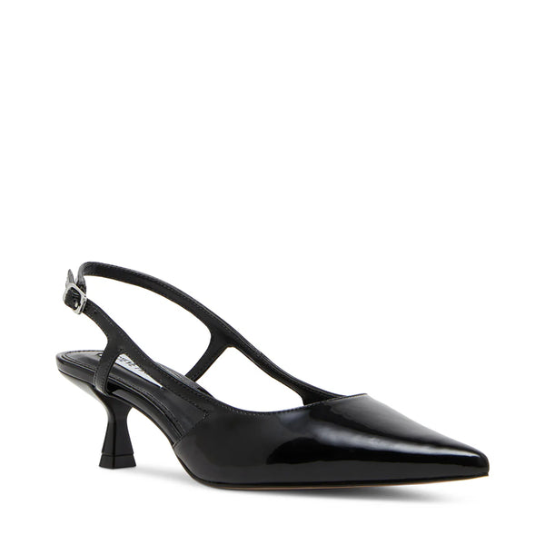 LEGACI SLINGBACK BLACK PATENT