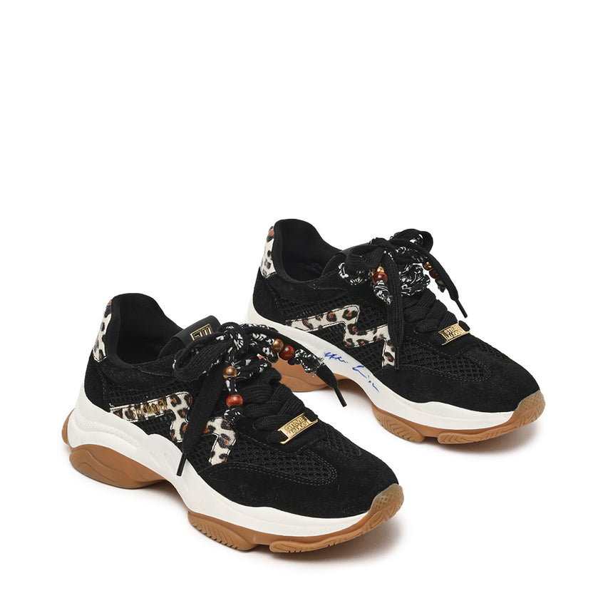 Maxfield-E Sneaker BLACK SUED