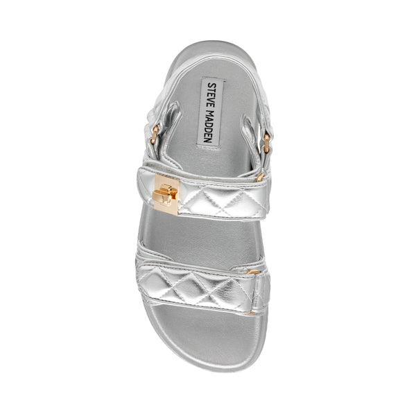 Mona-Q Sandal SILVER COIN