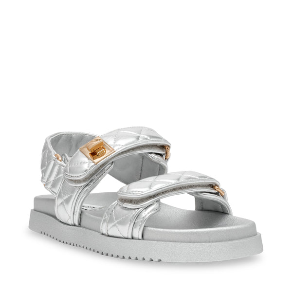Mona-Q Sandal SILVER COIN