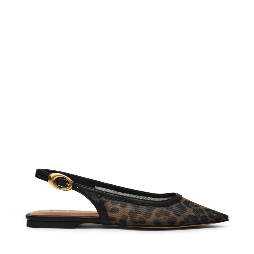 Ottie Flat Shoe BLACK / LEOPARD