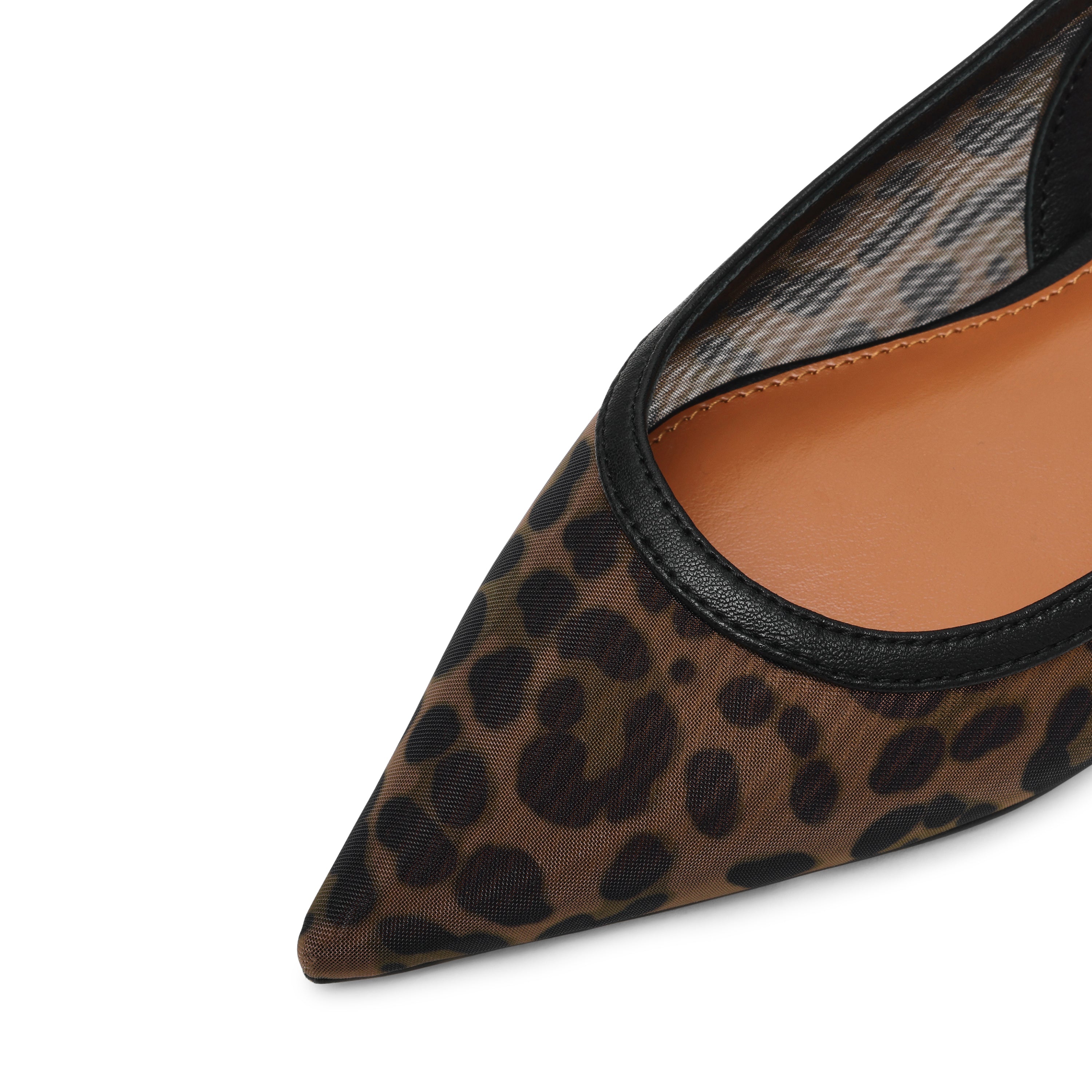 Ottie Flat Shoe BLACK / LEOPARD