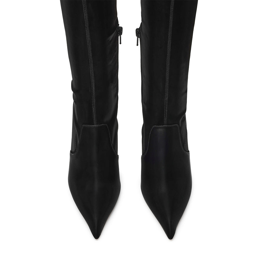 Pegasus Boot BLACK TECHNO SATIN - view 4