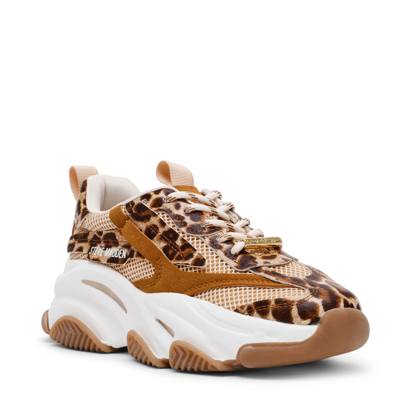 Possession-E Sneaker LEOP/TAN