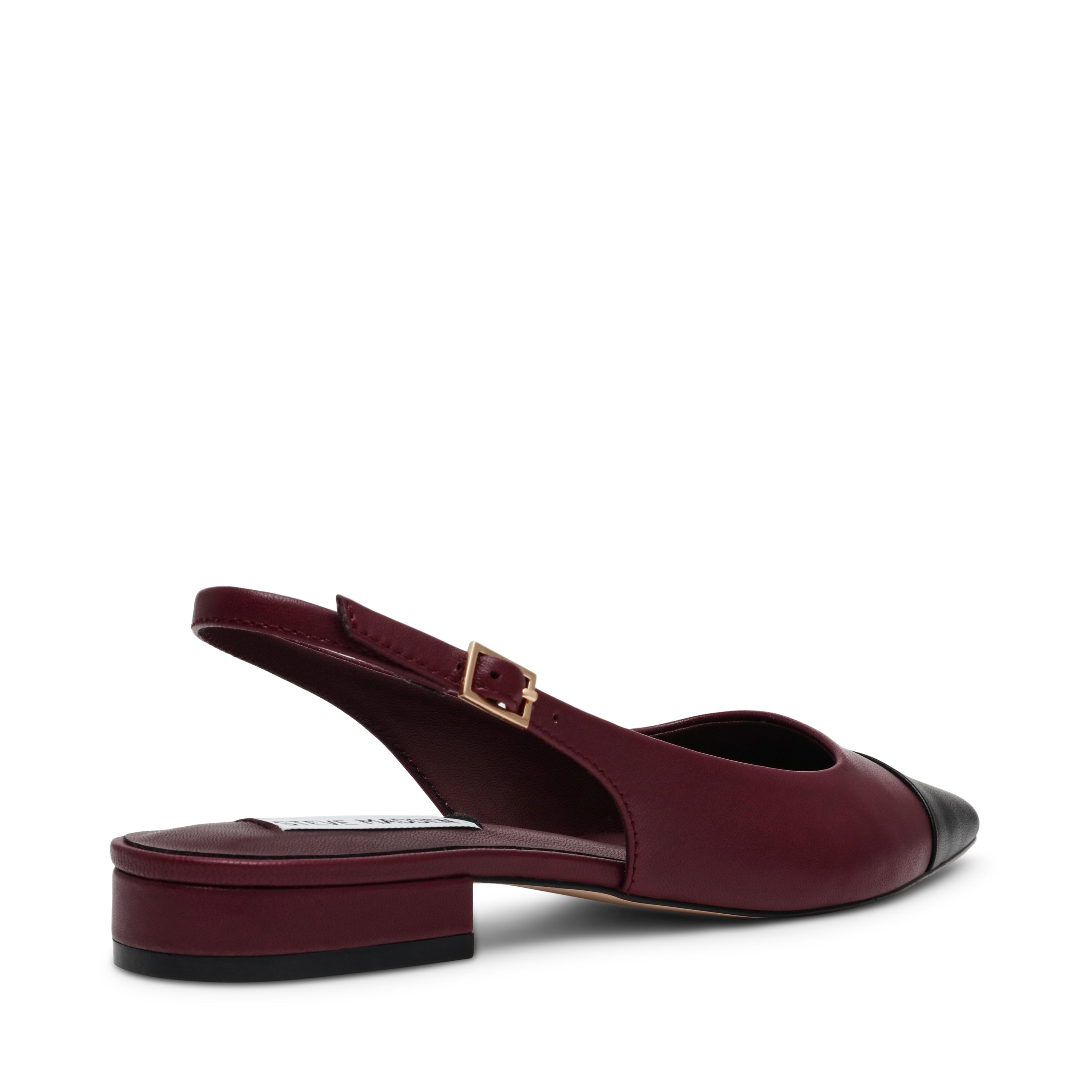 Rowyn Flat Shoe BLK/BURG