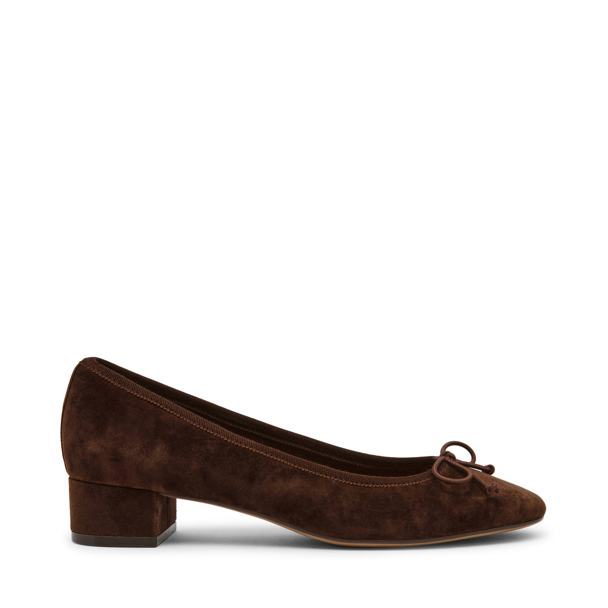 Steffi-Mule Flat Shoe BROWN SUEDE