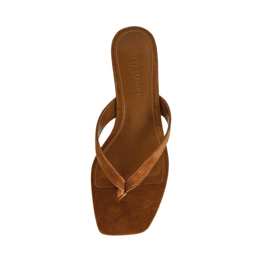 Tracie Sandal CHESTNUT SUEDE