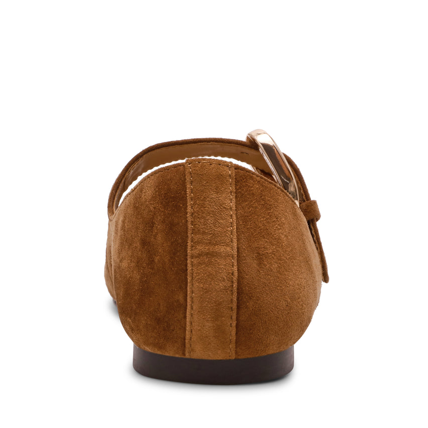 Zarah Flat Shoe CHESTNUT SUEDE