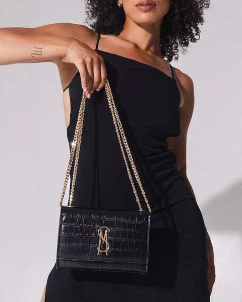 Bramonie Crossbody Bag Black/Gold