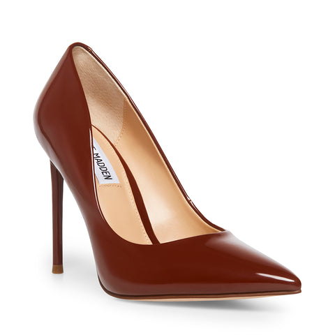 STEVE MADDEN VALA DRK COGNAC Lodičky